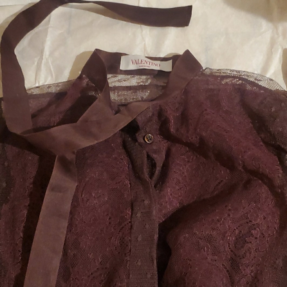 Valentino lace blouse